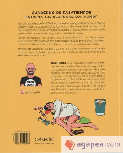 Cuaderno De Pasatiempos Entrena Tus Neuronas Con Humor Brush Willis