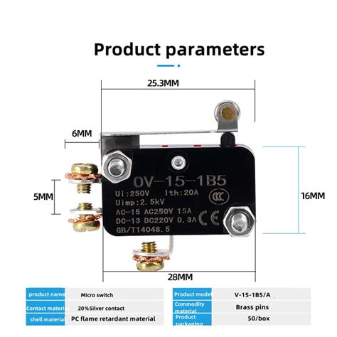 A Micro Switch Ov C Ov C Ov V C V Limit