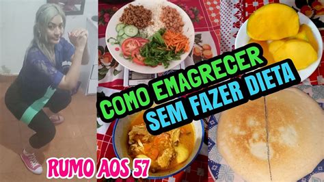 COMO EMAGRECER SEM FAZER DIETA DIÁRIO DA REEDUCAÇÃO ALIMENTAR Fiz