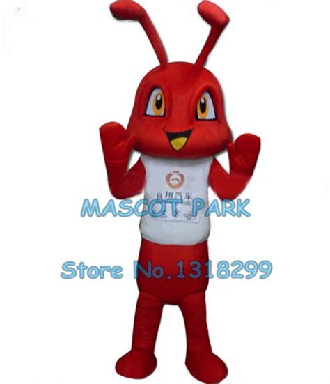 Red Ant Mascot Costume Factory Direct Wholesale Advertising Cartoon