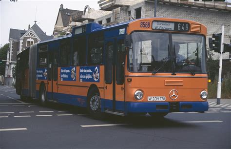 Wuppertal WSW 1985 8568 Typ MB O 305 G Aufbau X Baujahr Flickr