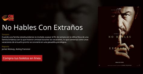 No Hables Con Extraños