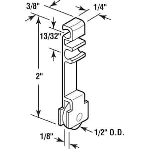 Window Rollers Guides The Home Depot