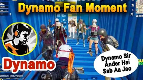 Dynamo Gaming Fan Moment Pubg Mobile Dynamo Big Fan Emotional Moment