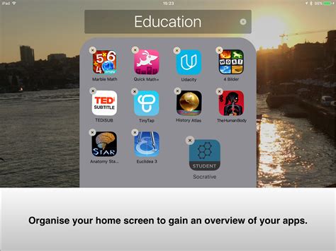 Organise your home screen - IncluEdu - Where learning is Inclusive