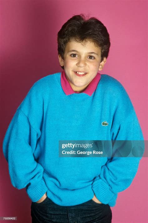 Fred Savage Star Of The Hit Tv Show The Wonder Years Poses During