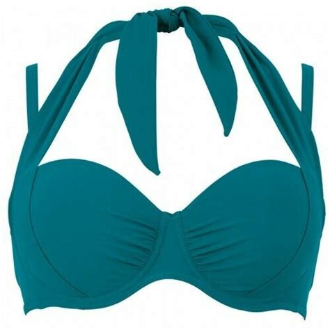 ANITA Petrol Coco Bikini Swim Top US 8C UK 32C NWOT EBay