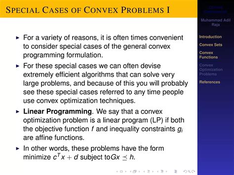 Convex Optimization | PPT