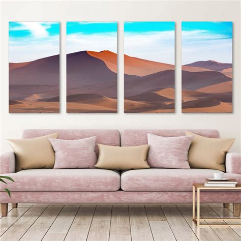 Kit Quadros Decorativos Paisagem Deserto No Elo Datela F