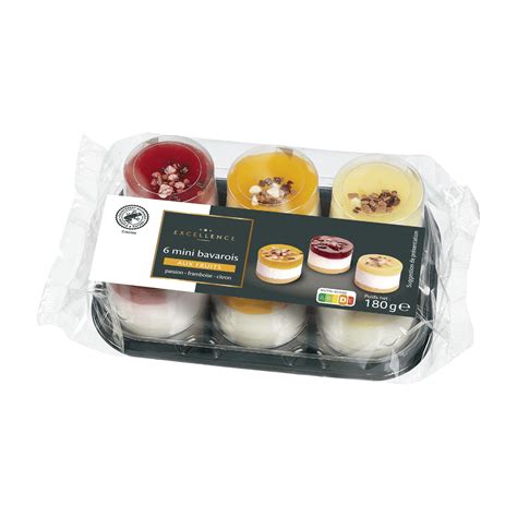 Excellence Mini Bavarois Bas Prix Chez Aldi