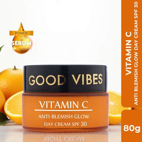 Good Vibes Anti Blemish Glow Vitamin C Day Cream With Spf G Gt