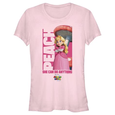 Juniors The Super Mario Bros Movie Peach She Can Do Anything Graphic