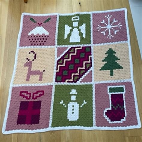 Ravelry Festive Hygge Blanket Pattern By Elimee Designs