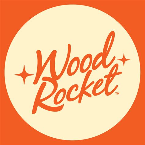 woodrocket orange on cream – Wood Rocket Products