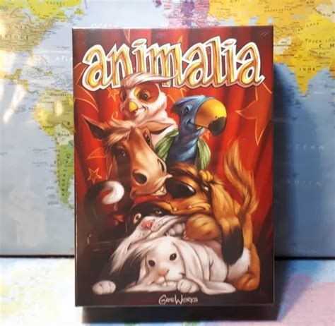 COLLECTOR JEU de Société ANIMALIA très Rare OOP Neuf Scellé