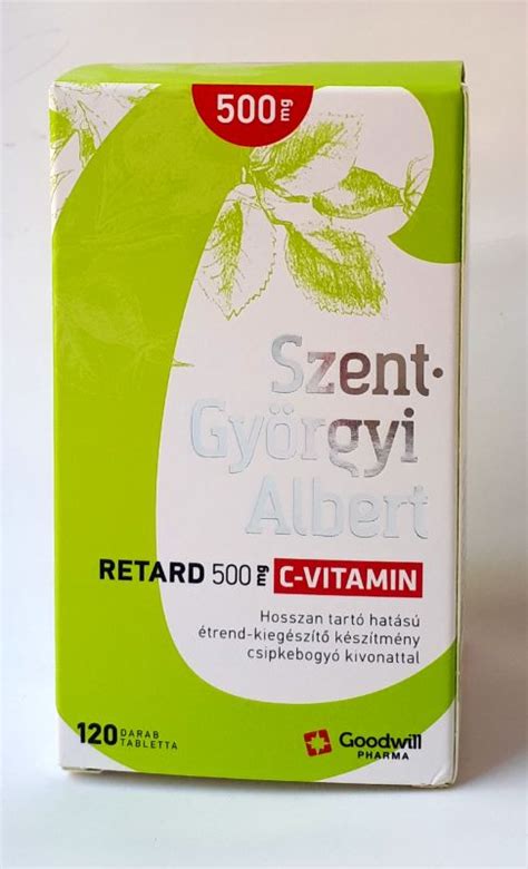 Szent Gy Rgyi C Vitamin Mg Retard Tabl X