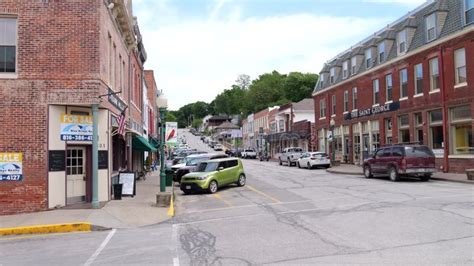 Downtown Main Street In Weston Mo Stock Video Video Of Culture