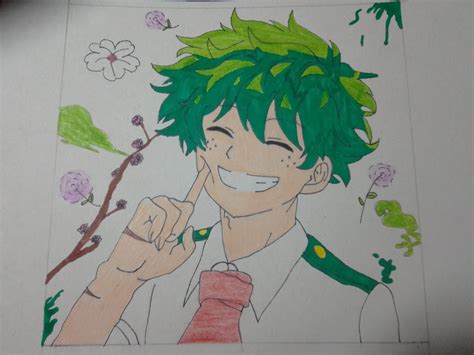 Izuku Midoriya Anime L Piz Dibujos Comprar Arte Original