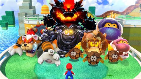 Can Mario Fight All Bosses At Once In Super Mario 3D World Bowser S