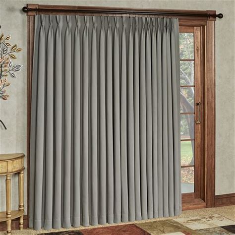 Ultimate Blackout Energy Efficient Pinch Pleat Patio Panel