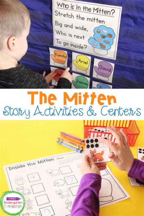 The Mitten Story Activities Bundle - The Kindergarten Connection