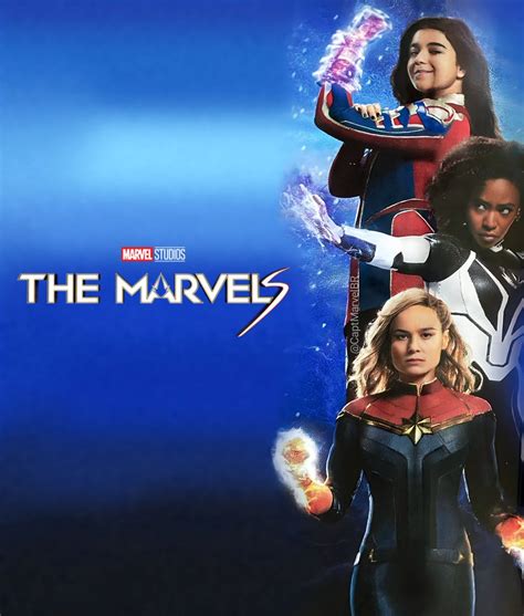 Mcu Coveredgeekly On Twitter New Promotional Art For The Marvels