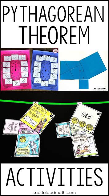 Scaffolded Math And Science Fun Pythagorean Theorem Activities And