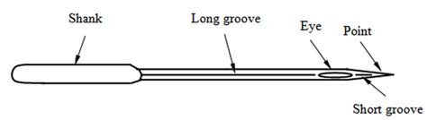 Parts Of Sewing Machine Needle With Their Function