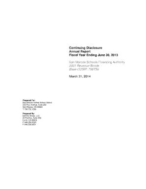 Fillable Online Emma Msrb Continuing Disclosure Emma Msrb Fax Email