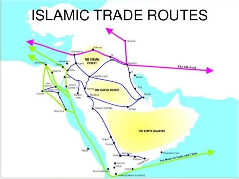 Islam Lesson Muslim Trade Routes