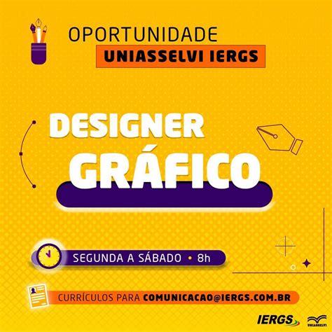 Vaga Design on Twitter Vaga para Designer Gráfico IERGS Porto