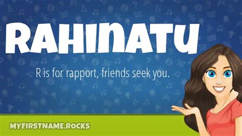 Rahinatu First Name Personality & Popularity