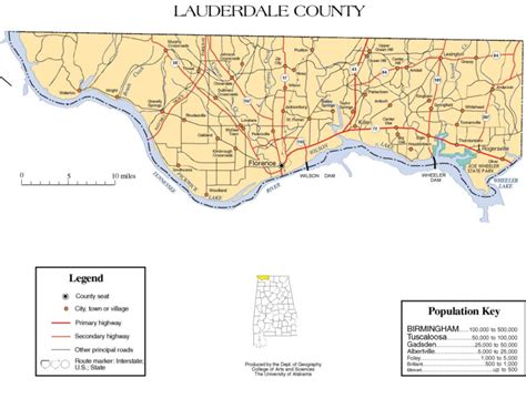 Lauderdale County Alabama Property Maps - CountiesMap.com