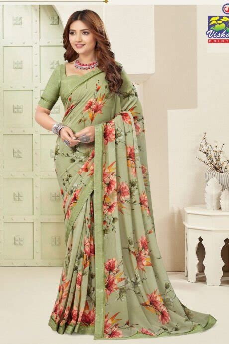 Buy Designer Georgette Saree For Women Online Roop Kashish Sarees