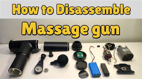 How To Fully Disassemble Tear Down Massage Gun YouTube