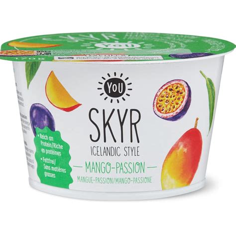 Kaufen You Skyr Magerquark Mango Passionsfrucht Migros