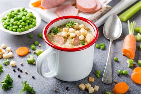 Receita de Sopa de ervilha na panela de pressão Comida e Receitas