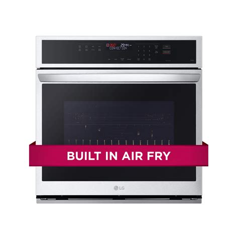 LG Electronics Hidden Bake Element Single Electric Wall Ovens At Lowes