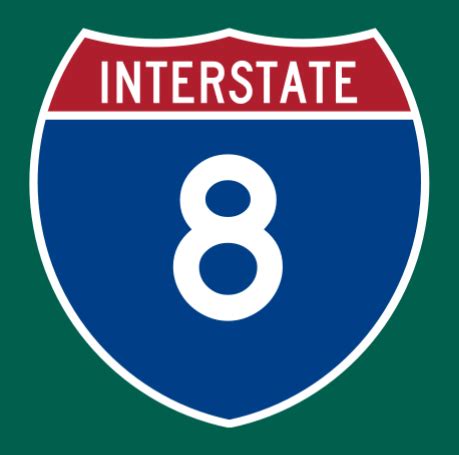 Interstate 8 | Hypothetical Highways Wiki | Fandom