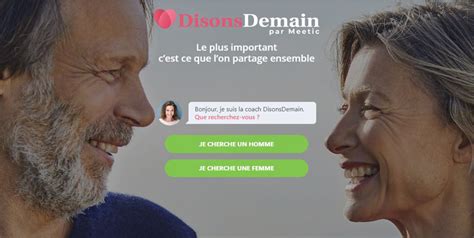 Disons Demain Avis Sur Ce Site De Rencontre S Rieux Pour Les Ans