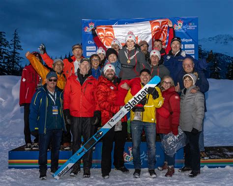 Canadas Alexandria Loutitt Wins Gold On Home Snow At The Fis