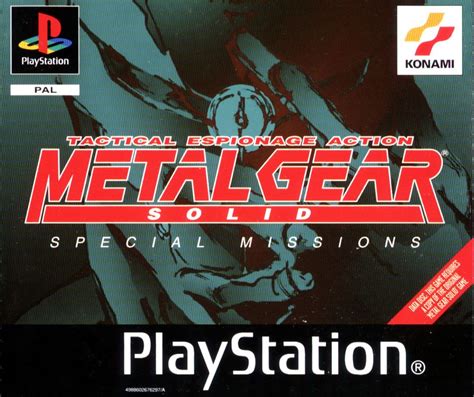 Metal Gear Solid: VR Missions (1999) PlayStation box cover art - MobyGames