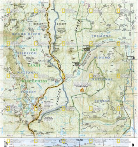 Oregon Pacific Crest Trail Maps National Geographic Trails Ubicaciondepersonas Cdmx Gob Mx