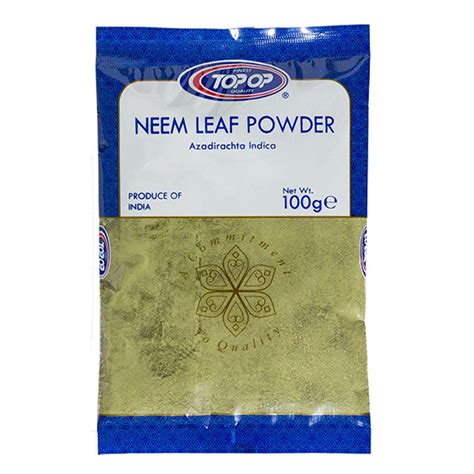 Top Op Neem Leaf Powder G Desi Store