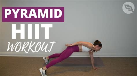 Pyramid Hiit Workout No Equipment Needed Youtube