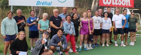 Bréhal Le tournoi estival du club de tennis vient de sachever Saint