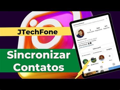 Onde Ativar A Op O De Sincroniza O De Contatos No Instagram Youtube