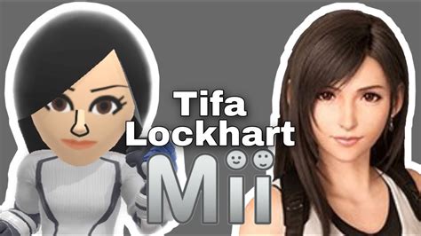 How To Make A Tifa Lockhart Mii YouTube