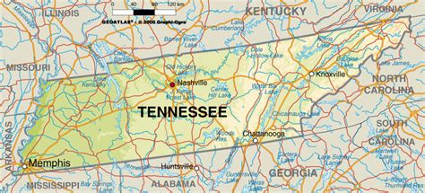 Tennessee Capital Map Population History Facts 52 Off