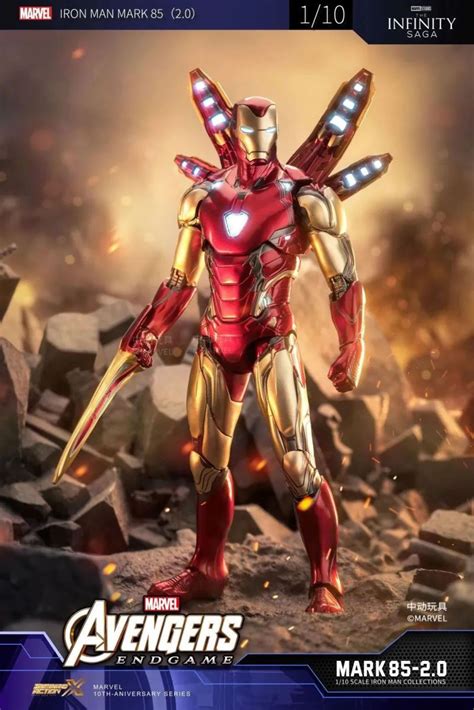 Zhongdong Toys Avengers Endgame Iron Man Mk